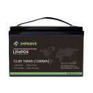 IMPROVE Lithium Batteri 12V 100Ah (LiFePO4) BMS 100A - BLUETOOTH. thumbnail
