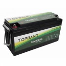 TOPBAND Lithium HEAT PRO - 12V 200AH - 200A BMS - Bluetooth og Varme (TOP-Heat200200BS). thumbnail