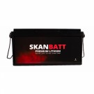 SKANBATT Premium Lithium - 24V 100Ah 100A BMS - 502x186x242mm - Bluetooth - Heat - 8 Års garanti thumbnail