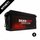 SKANBATT Premium Lithium - 24V 100Ah 100A BMS - 502x186x242mm - Bluetooth - 8 Års garanti thumbnail