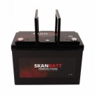 SKANBATT Premium Lithium - 12V 100Ah 100A BMS - 306x172x212mm - Bluetooth - Heat - 8 Års garanti thumbnail