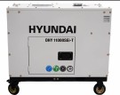 HYUNDAI DHY11000SEi-T Diesel Inverter Strømaggregat 8000W - Elektrisk start - 400V/230V - ATS thumbnail