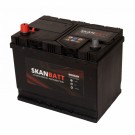 SKANBATT Fritidsbatteri 12V 80AH 600CCA (256x174x205/225mm) +venstre. thumbnail