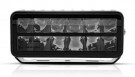 Lumen Helios SQ12 LED fjernlys. Godkjent fjernlys. 6664 lumen. Kombinert lysbilde. thumbnail