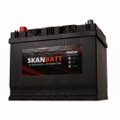 SKANBATT Fritidsbatteri 12V 80AH 600CCA (256x174x205/225mm) +venstre. thumbnail