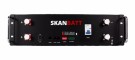 SKANBATT Premium Lithium 3U Rackbatteri 51,2V 100Ah - 5,12kWh - LiFePO4 - OTA thumbnail