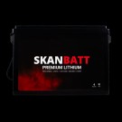 SKANBATT Premium Lithium - 12V 325Ah 200A BMS - 345x190x245mm - Bluetooth - Heat - 8 Års garanti thumbnail
