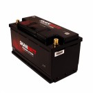 SKANBATT Premium Lithium - 12V 180Ah 160A BMS - 354x176x187mm - Bluetooth - Heat - 8 Års garanti thumbnail