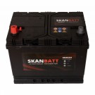 SKANBATT Fritidsbatteri 12V 80AH 600CCA (256x174x205/225mm) +venstre. thumbnail