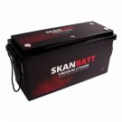 SKANBATT Premium Lithium - 24V 100Ah 100A BMS - 502x186x242mm - Bluetooth - Heat - 8 Års garanti thumbnail