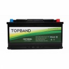 TOPBAND Lithium HEAT PRO - 12V 100AH - 100A BMS - BOBIL - Bluetooth og Varme (TOP-HEAT-RV). thumbnail