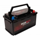 SKANBATT Premium Lithium - 12V 100Ah 100A BMS - 359x178x188mm - Bluetooth - Heat - 8 Års garanti - Bobil thumbnail