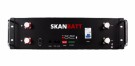 SKANBATT Premium Lithium 3U Rack batteri 51,2V 100Ah - 5,12kWh - LiFePO4 - HEAT - OTA thumbnail