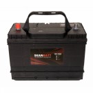 SKANBATT Fritidsbatteri 12V 115AH 800CCA (330x172x222/242mm) +midtstilt. thumbnail