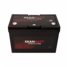 SKANBATT Premium Lithium - 12V 100Ah 100A BMS - 306x172x212mm - Bluetooth - Heat - 8 Års garanti thumbnail