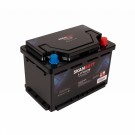 SKANBATT Lithium Batteri 12V 100Ah 100A BMS - Bluetooth - Bobil - 279x176x190mm - Small thumbnail