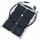 SKANBATT Fleksibelt Solcellepanel Mono 18W - 415x285x3mm. thumbnail