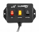 Lumen Alert bryterpanel. Universal bryterpanel. 3 brytere. Perfekt til varsellys. thumbnail
