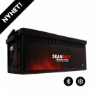 SKANBATT Premium Lithium - 12V 300Ah 200A BMS - 523x269x218mm - Bluetooth - Heat - 8 Års garanti thumbnail