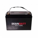 SKANBATT Base Lithium - 12V 100Ah 100A BMS - 326x173x215mm - 3 Års garanti thumbnail