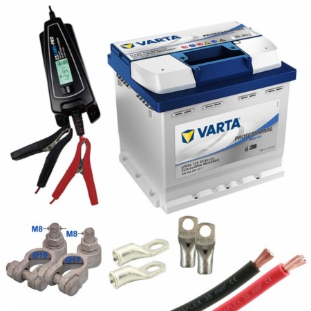 Batteripakke til bensin aggregat standard