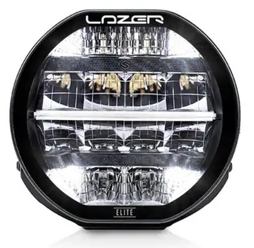 Lazer Sentinel 7 Elite LED fjernlys. Sort. Med posisjonslys. 10248 lumen.