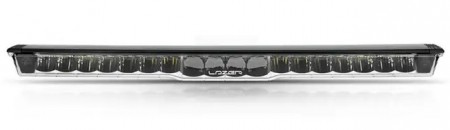 Lazer Glide med posisjonslys LED fjernlys. 11500 lumen. Kombinert lysbilde. Med posisjonslys.