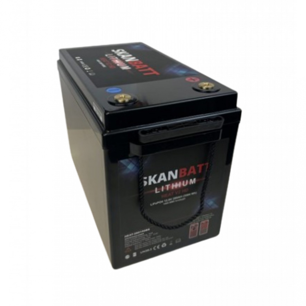 HEAT-280150BS er et helt nytt batteri hvor høy energitetthet/lav vekt er hovedfokus (Skanbatt HighDensity), foruten velkjent Skanbattkvalitet, funksjonalitet, lang garantitid og topp ytelse.