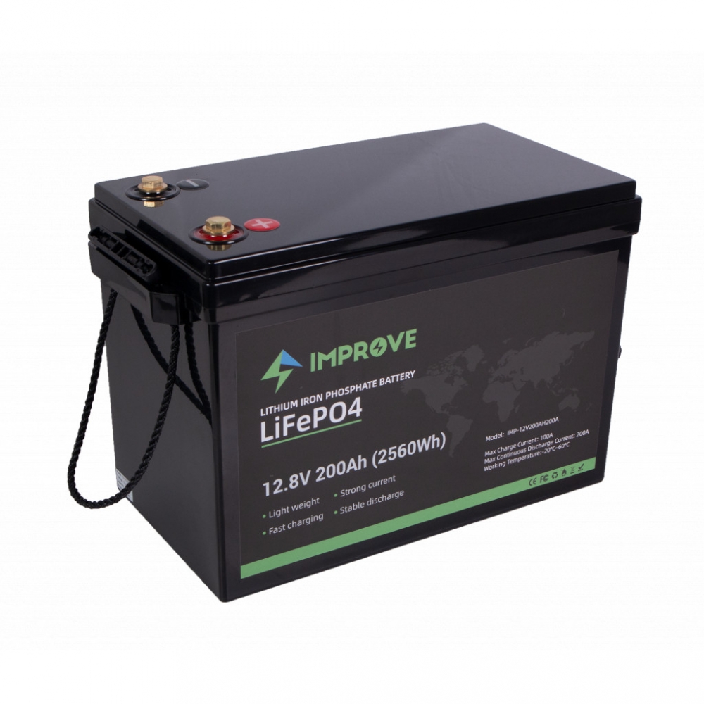 Batteriet er meget godt egnet til forbruk i båter, bobiler, hytter og campingvogner etc.