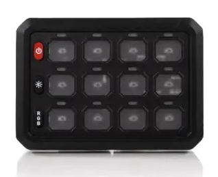 Bryterpanelet lar deg styre opptil 12 forskjellige LED-lys eller enheter. Styr alt kjøretøytilbehøret ditt med et tastetrykk. Man har 2 kontrollmuligheter: Bryterpanel og Bluetooth App.