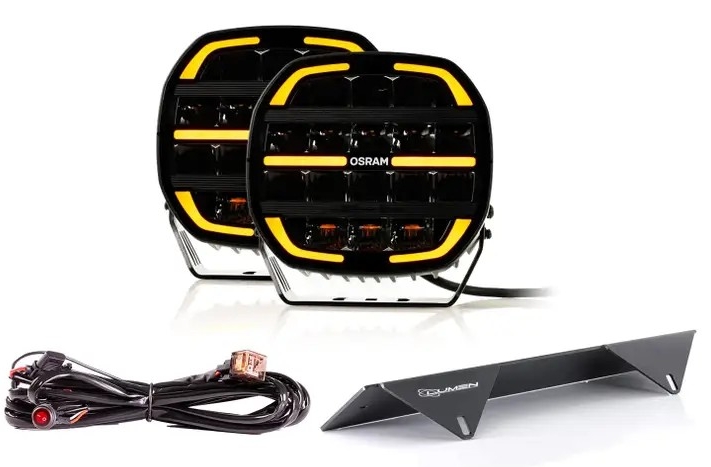 Den avanserte reflektorteknologien gir et kombinert og effektivt fjernlys som forbedrer sikten betraktelig under kjøring i mørke omgivelser.