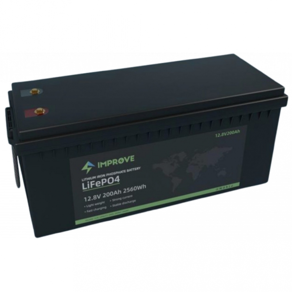 Batteriet er meget godt egnet til forbruk i båter, bobiler, hytter og campingvogner etc.