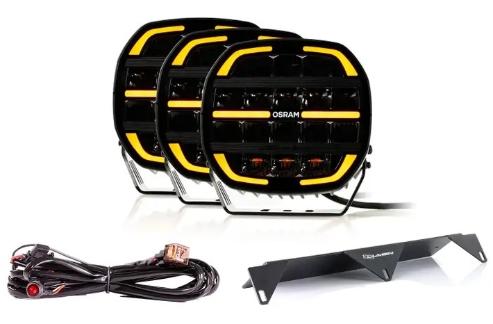 Med kombinert lysbilde er den ideell for montering på de fleste kjøretøy. posisjonslyset gir ekstra synlighet og en karakteristisk signatur.