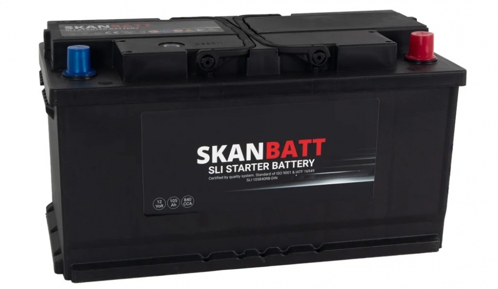 Med SKANBATT SLI-serien får du et startbatteri med tydelig spesifikasjon, solid konstruksjon og pålitelig ytelse når det virkelig gjelder.