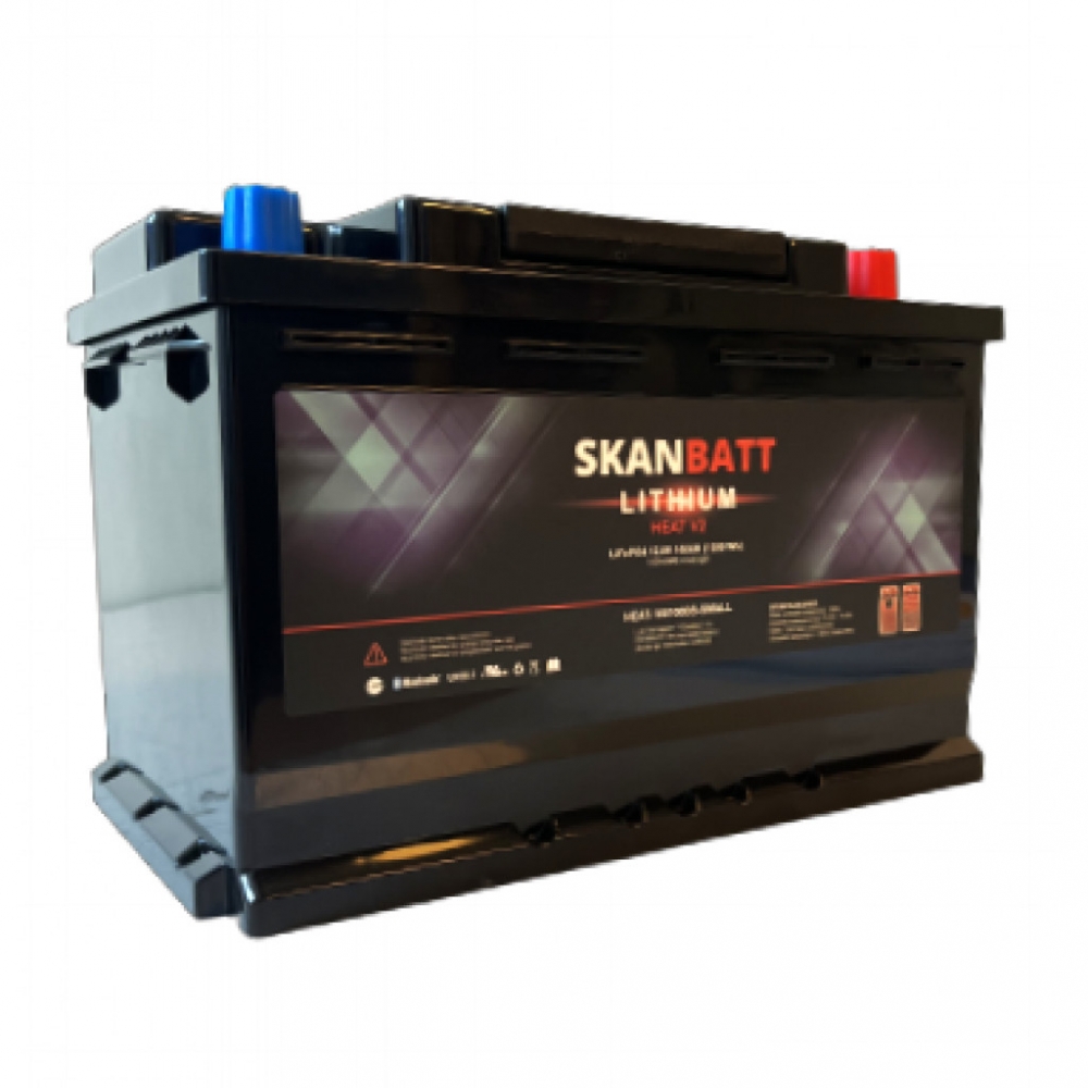 HEAT-100100BS-SMALL er et glimrende lithium batteri som er beregnet til forbruk i bobil, båt, hytte, camping eller andre strømkrevende applikasjoner. 12V 100AH i svært liten kasse (ypperlig dersom man har lite plass)