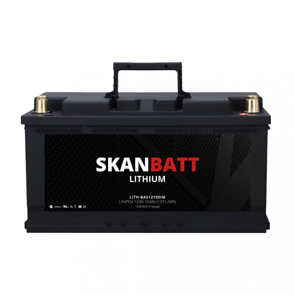 Et prisgunstig lithium batteri som allikevel holder høy kvalitet med hele 8-års garanti.